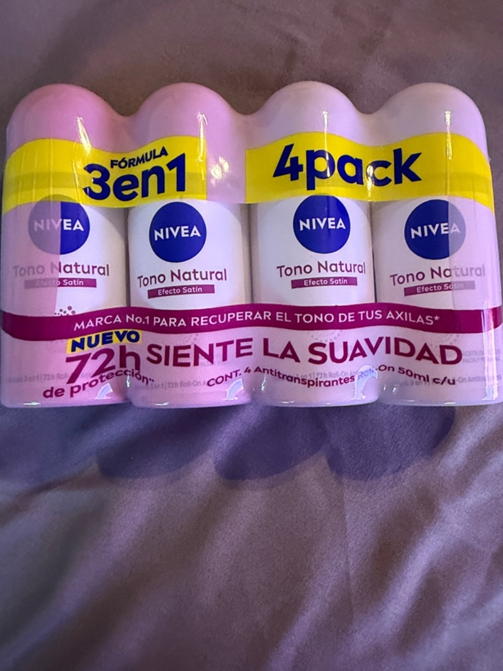Nivea Natural Skin Even Tone Deodorant Value Pack